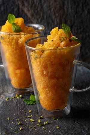 Pomarančová granita